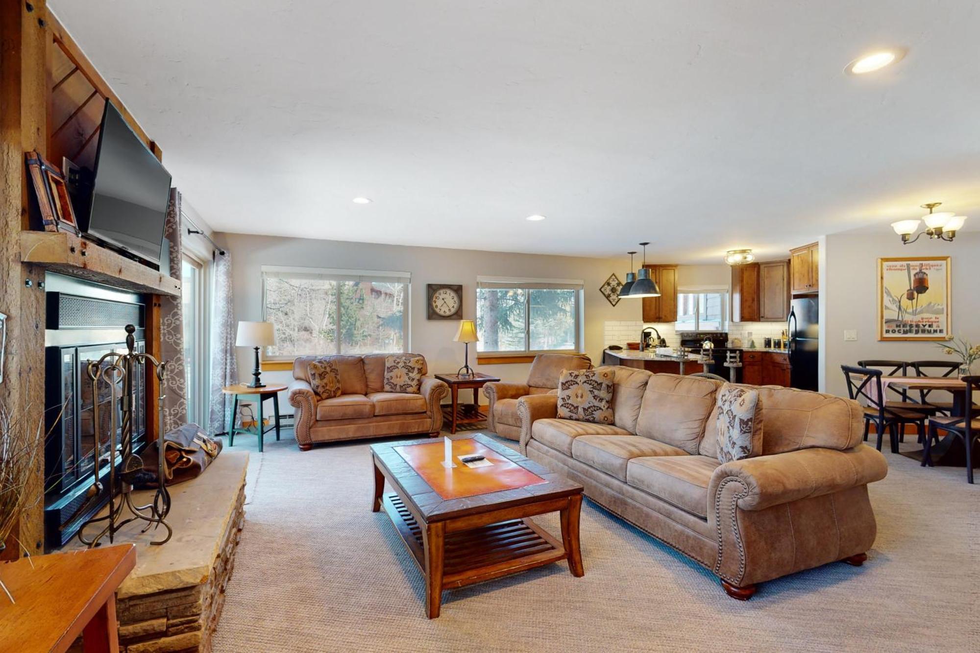 Pine Ridge Condos ブリッケンリッジ 部屋 写真